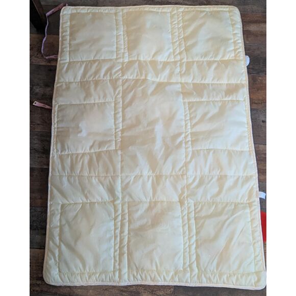 VINTAGE Jolly Toys Sensory Activity Mat 1970s Baby Quilt Tummy Time Playmat - Picture 6 of 6